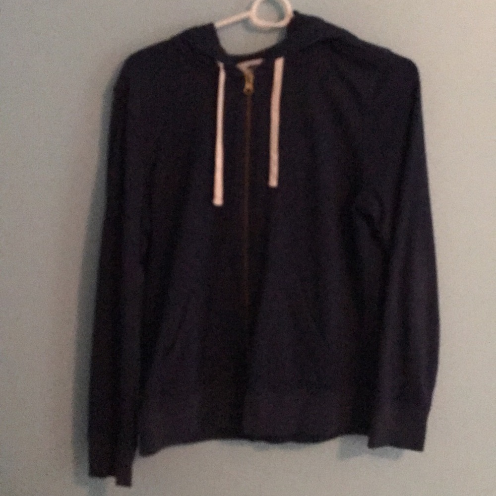 Dark blue hoodie